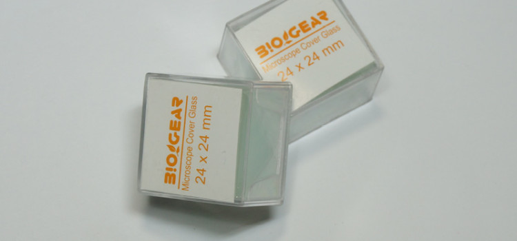 Biogear Microscope Cover Glass